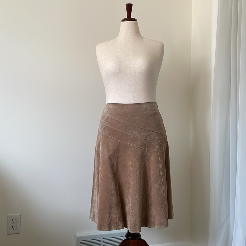Live a Little Suede Skirt - Size 12P